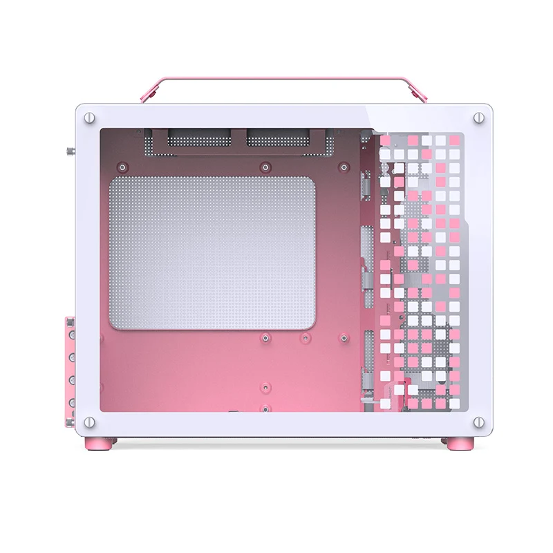 Jonsbo Z20 M-ATX Computer Case (Black, Orange/Black, Pink/White, White)
