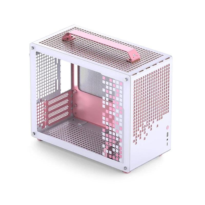 Jonsbo Z20 M-ATX Computer Case (Black, Orange/Black, Pink/White, White)