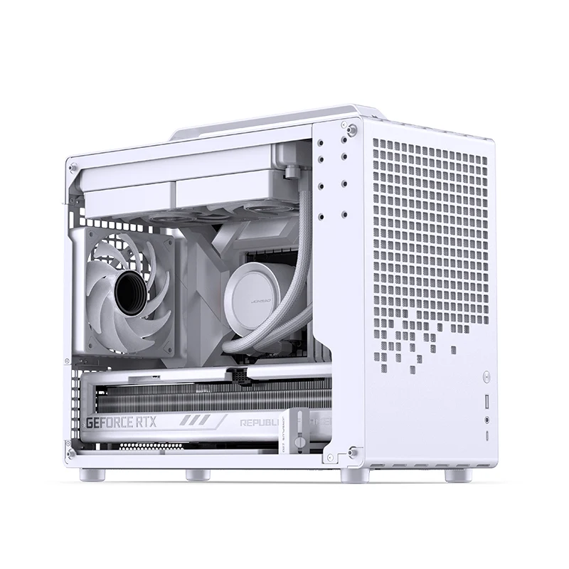 Jonsbo Z20 M-ATX Computer Case (Black, Orange/Black, Pink/White, White)