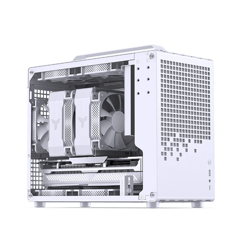 Jonsbo Z20 M-ATX Computer Case (Black, Orange/Black, Pink/White, White)