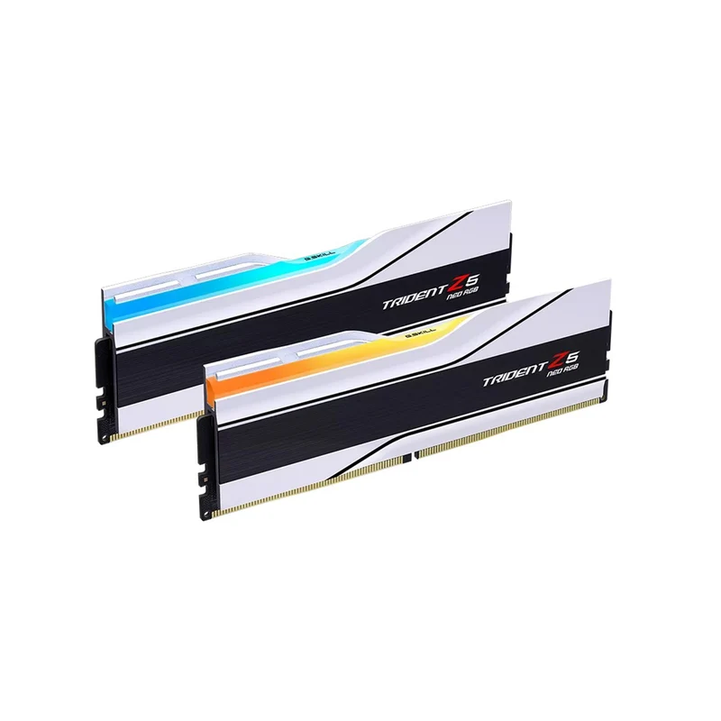 G.Skill Trident Z5 Neo RGB 32GB (2x16GB) DDR5 6000 MT/s CL28-36-36-96 1.40V AMD EXPO Desktop Memory (Matte White) (F5-6000J2836G16GX2-TZ5NRW)