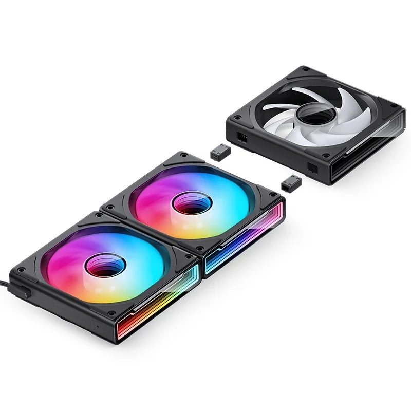 Jonsbo ZK-120BR ARGB 3-in-1 Reverse Magic Fan (Black)