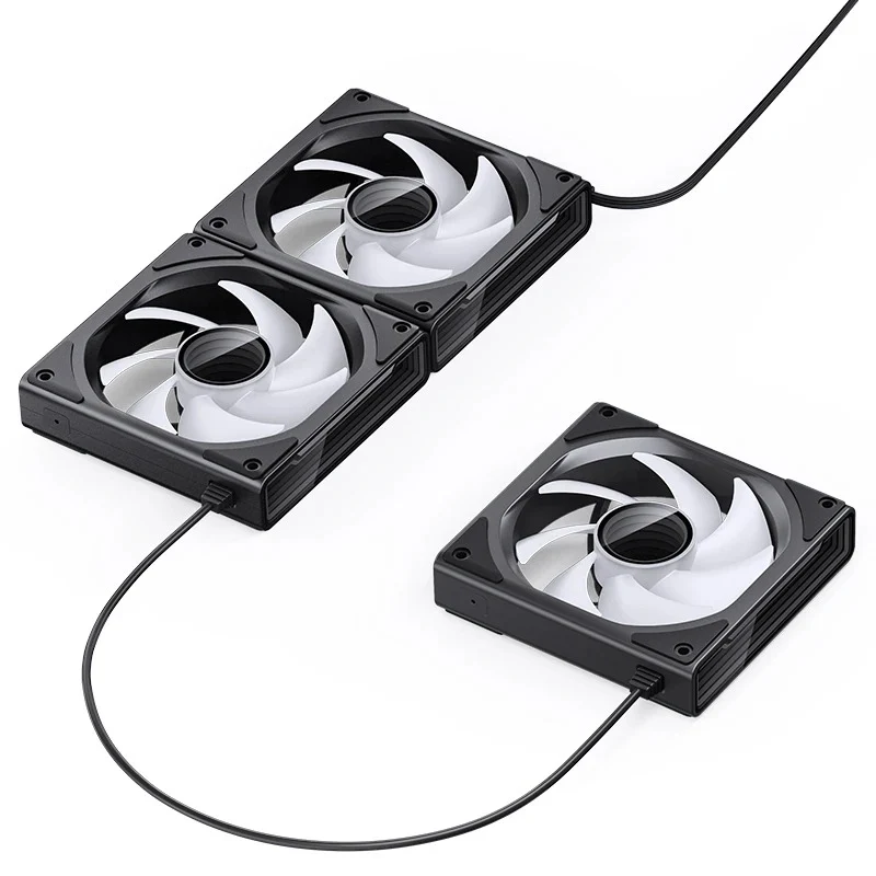 Jonsbo ZK-120B ARGB 3-in-1 Magic Fan (Black)