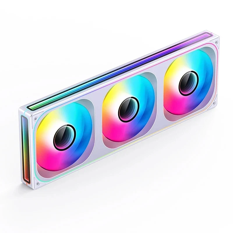 Jonsbo ZB-360WR 360mm ARGB Infinity Mirror Series Reverse Fan (White)