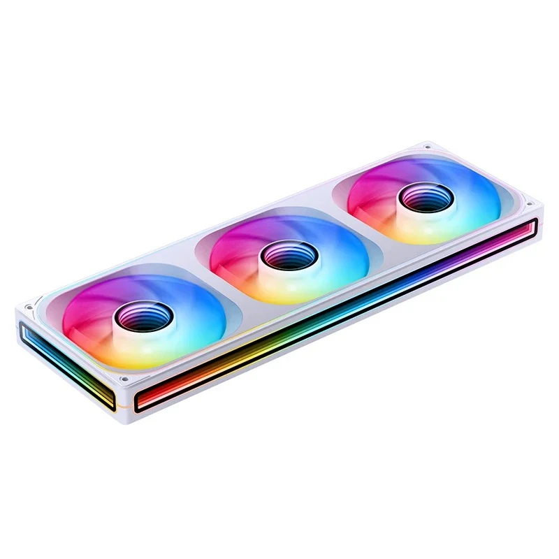 Jonsbo ZB-360WR 360mm ARGB Infinity Mirror Series Reverse Fan (White)