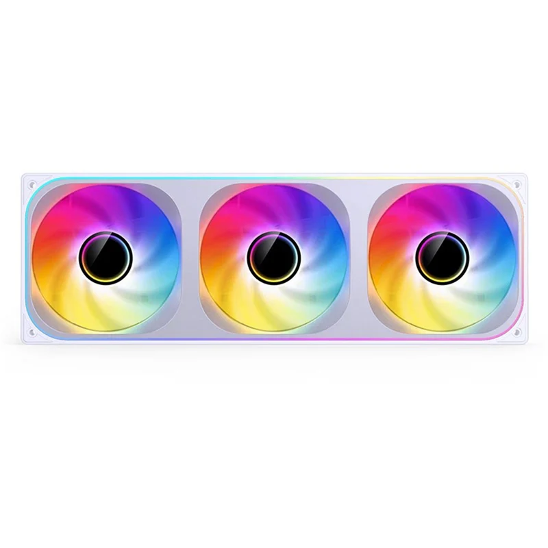 Jonsbo ZB-360W 360mm ARGB Infinity Mirror Series Fan (White)