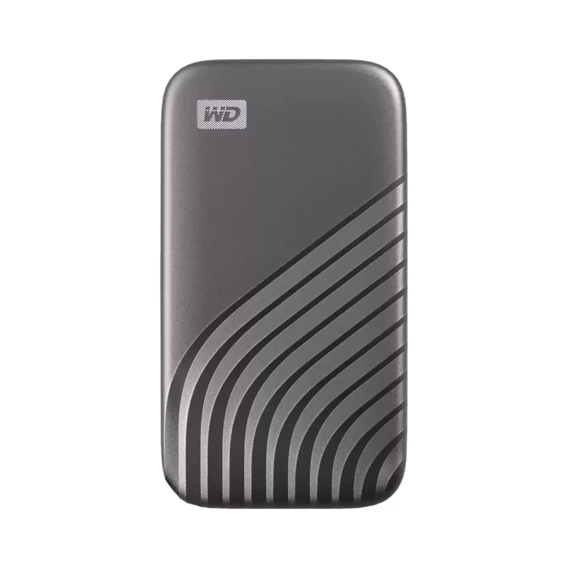 WD My Passport 4TB Portable External SSD (Gray)