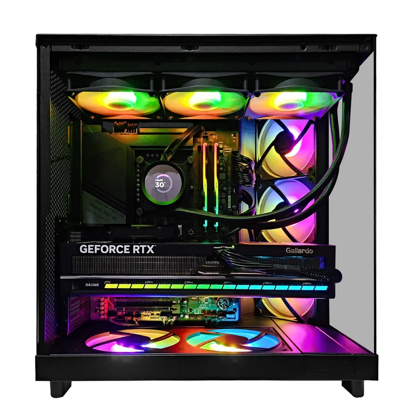 Ultra H6 Flow Black Desktop Gaming PC | Intel I9 14900 | 64GB RAM | 2TB SSD | RTX 5080 OC | Windows 11 Pro