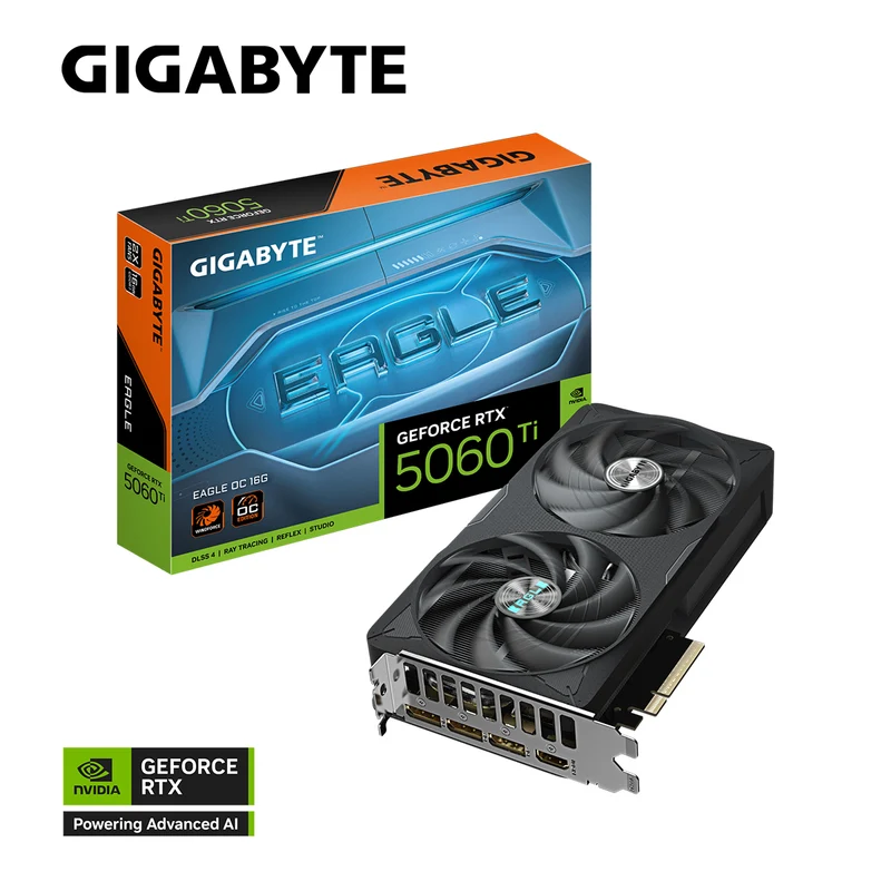 Gigabyte GeForce RTX 5060 Ti Eagle OC 16GB GDDR7 Graphics Card
