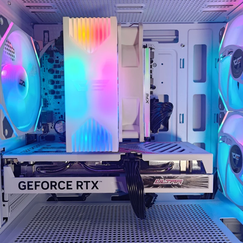 Alpha DB330M Mesh White Desktop Gaming PC | AMD Ryzen 5 5500 | 16GB RAM | 512GB SSD | RTX 4060 | Windows 11 Pro