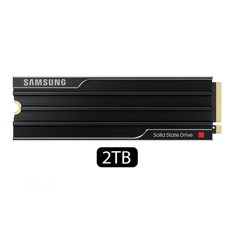 Samsung 9100 Pro PCIe 5.0 x4 NVMe M.2 SSD with Heatsink (1TB, 2TB, 4TB, 8TB)