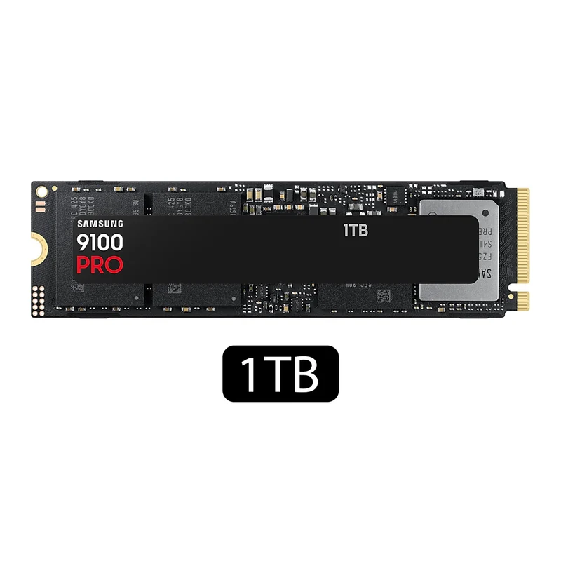 Samsung 9100 Pro PCIe 5.0 x4 NVMe M.2 SSD (1TB, 2TB, 4TB, 8TB)