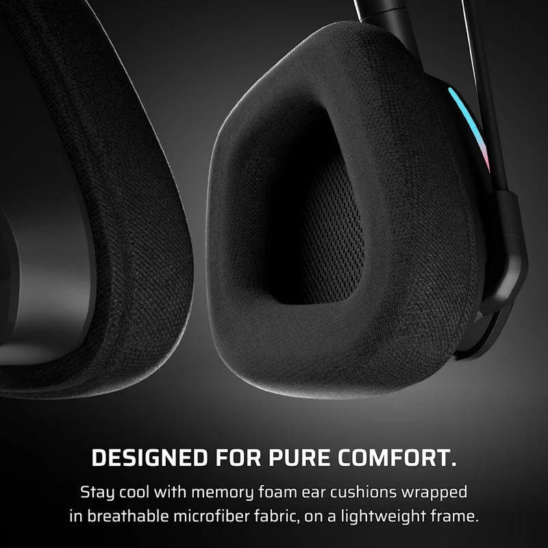 Corsair V0840440484219oid Wireless V2 Gaming Headset for Nintendo Switch/ Playstation/ PC/ Mac/ Mobile (Carbon, White, Dual Tone - Black/White, Pink/White)