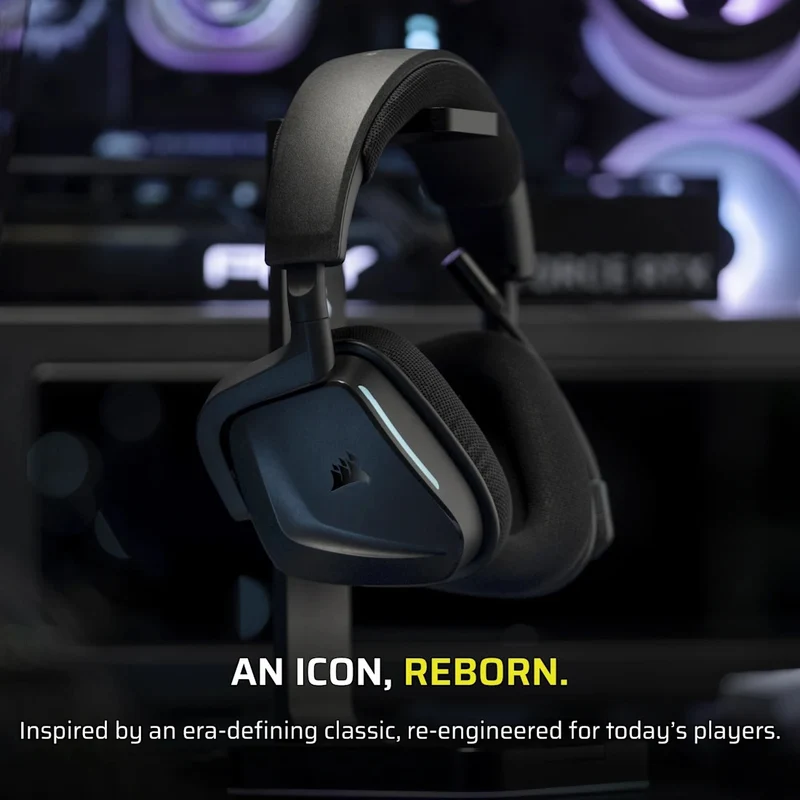 Corsair V0840440484219oid Wireless V2 Gaming Headset for Nintendo Switch/ Playstation/ PC/ Mac/ Mobile (Carbon, White, Dual Tone - Black/White, Pink/White)