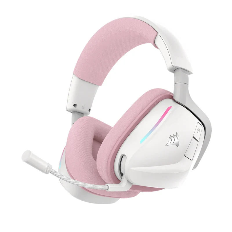Corsair V0840440484219oid Wireless V2 Gaming Headset for Nintendo Switch/ Playstation/ PC/ Mac/ Mobile (Carbon, White, Dual Tone - Black/White, Pink/White)