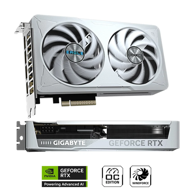 Gigabyte GeForce RTX 5060 Eagle OC Ice 8GB GDDR7 Graphics Card