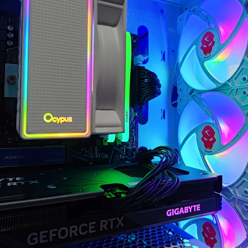 Alpha Ruby White Desktop Gaming PC | Ryzen 5 5500 | 16GB RAM | 512GB SSD | RTX 4060 | Windows 11 Pro