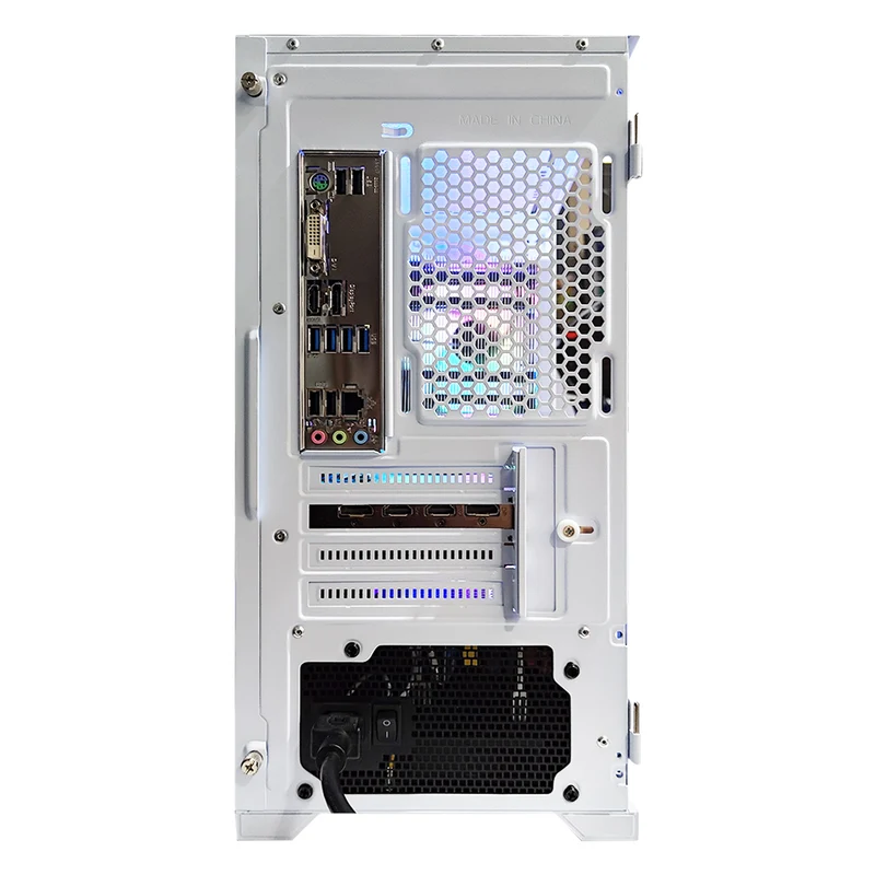 Alpha Ruby White Desktop Gaming PC | Ryzen 5 5500 | 16GB RAM | 512GB SSD | RTX 4060 | Windows 11 Pro