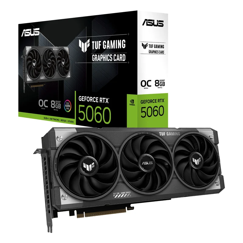 Asus TUF Gaming GeForce RTX 5060 OC 8GB GDDR7 Graphics Card