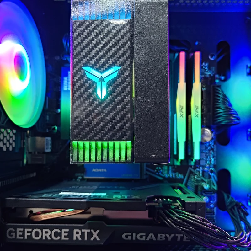 Alpha Ruby Black Desktop Gaming PC | AMD Ryzen 5 5500 | 16 GB RAM | 512GB SSD | RTX 4060 OC | Windows 11 Pro
