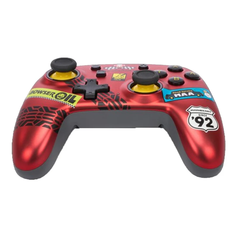 PowerA Nano Red Wired Ergonomic Gaming Controller for Nintendo Switch (Mario kart Racer) (NSGP0124-01)