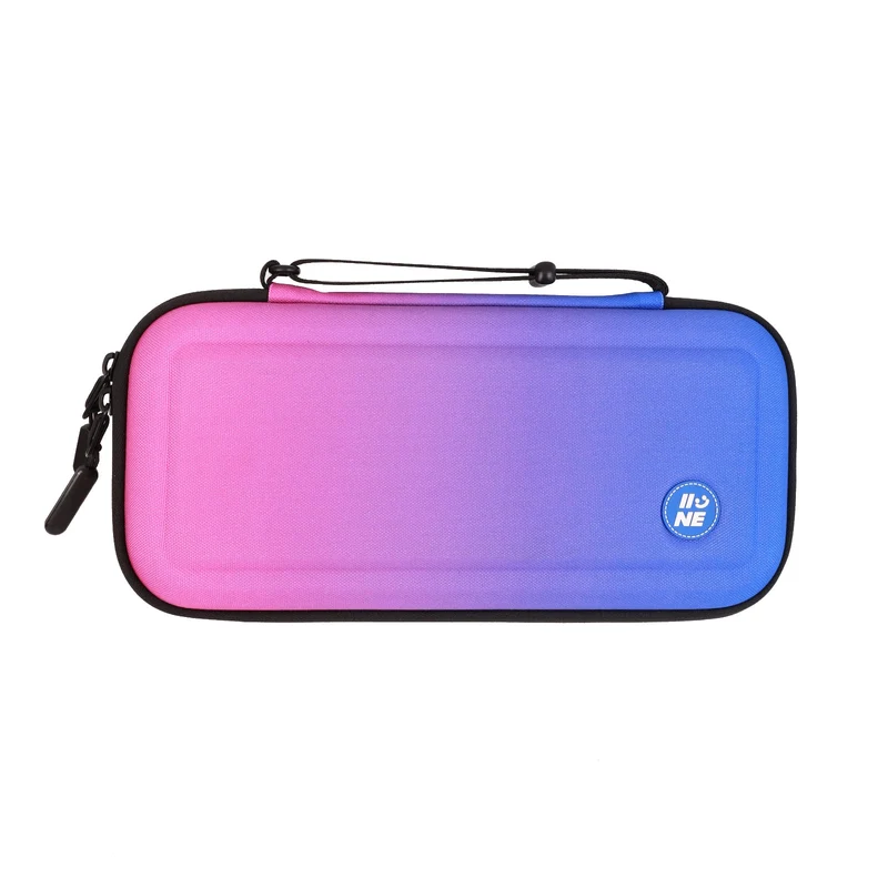 IINE Eva Storage Bag for Nintendo Switch 2 (Black, Gradient Blue, Gradient Purple)