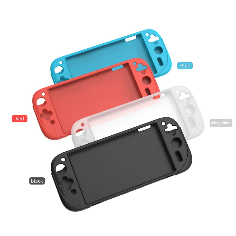 Dobe Silicone Protective Case for Nintendo Switch 2 (TNS-3158) (Black, Blue, Misty White, Red)