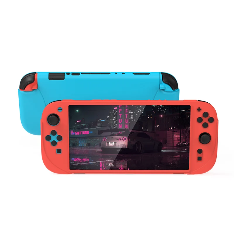 Dobe Silicone Protective Case for Nintendo Switch 2 (TNS-3158) (Black, Blue, Misty White, Red)