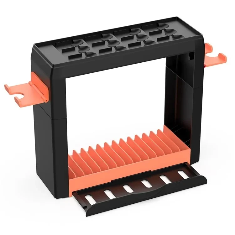 Dobe Multifunctional Storage Stand Kit for Nintendo Switch 2 / Nintendo Switch / Nintendo Switch OLED (Black/Orange) TNS-19051B