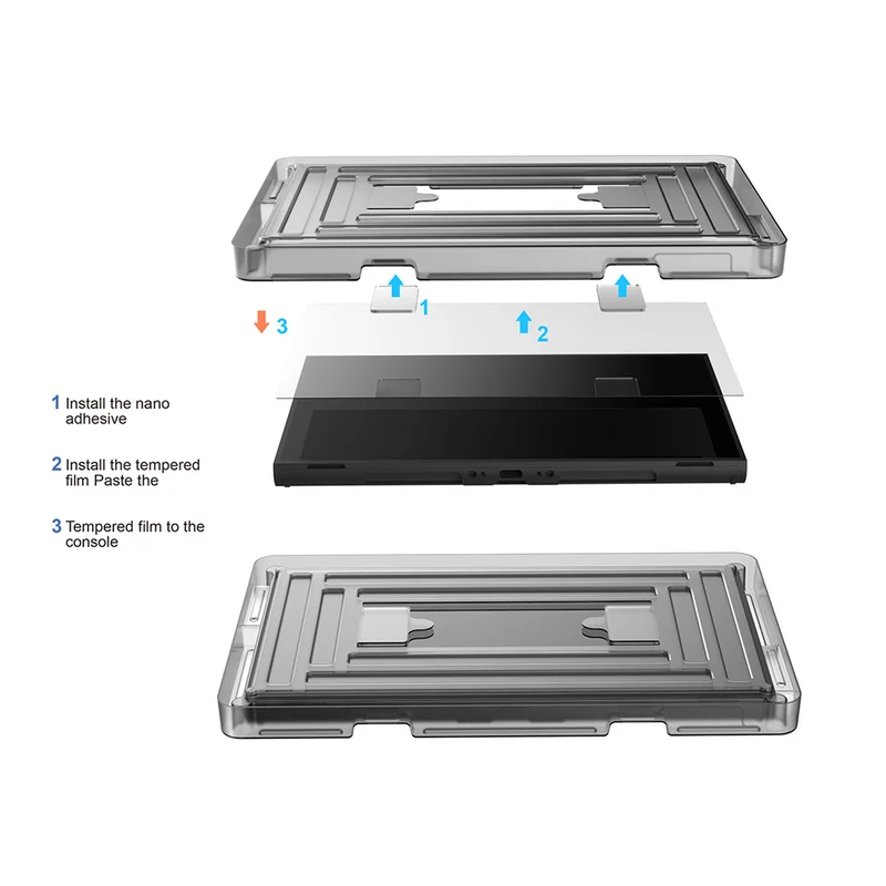 Dobe Tempered Glass Film HD 2-Pack for Nintendo Switch 2 TNS-3166HD