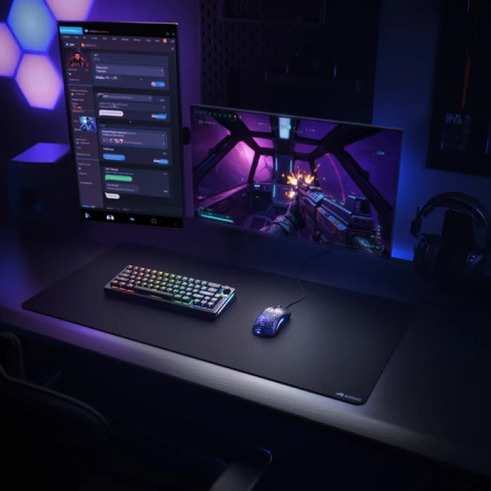 Glorious Model O Eternal Ultralight RGB Wired Gaming Mouse (Black, White)