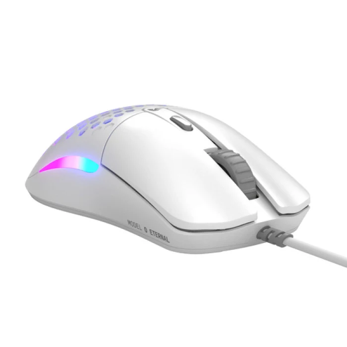 Glorious Model O Eternal Ultralight RGB Wired Gaming Mouse (Black, White)