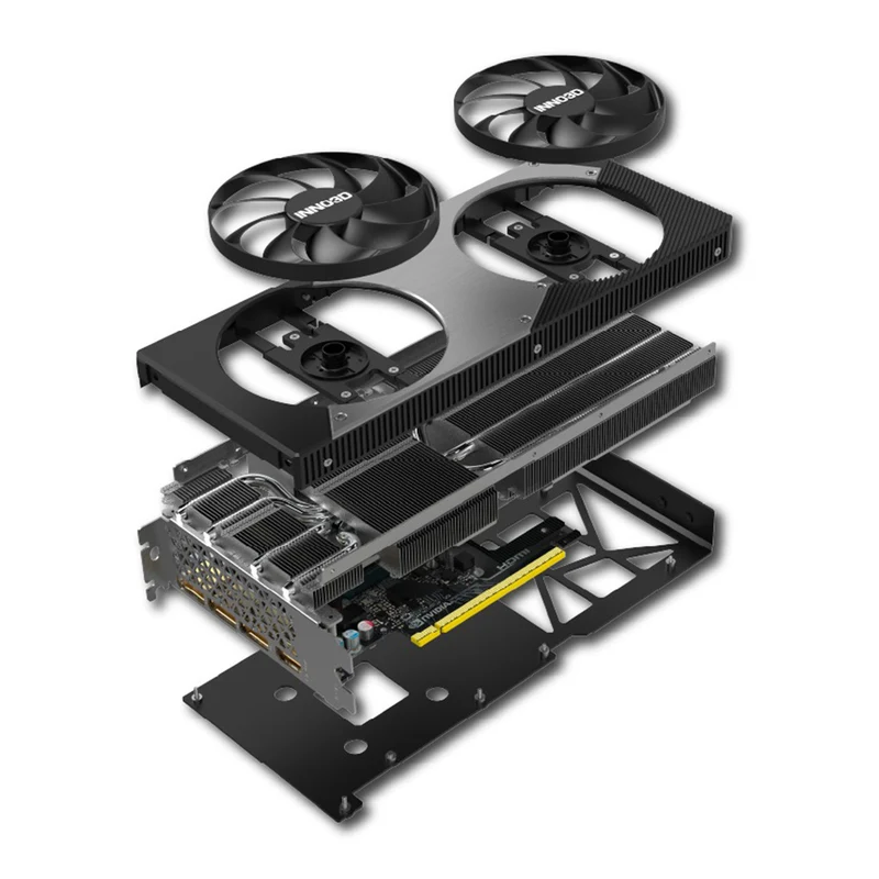 INNO3D GeForce RTX 5060 Ti Twin X2 8GB GDDR7 Graphics Card (N506T2-08D7-193075N)