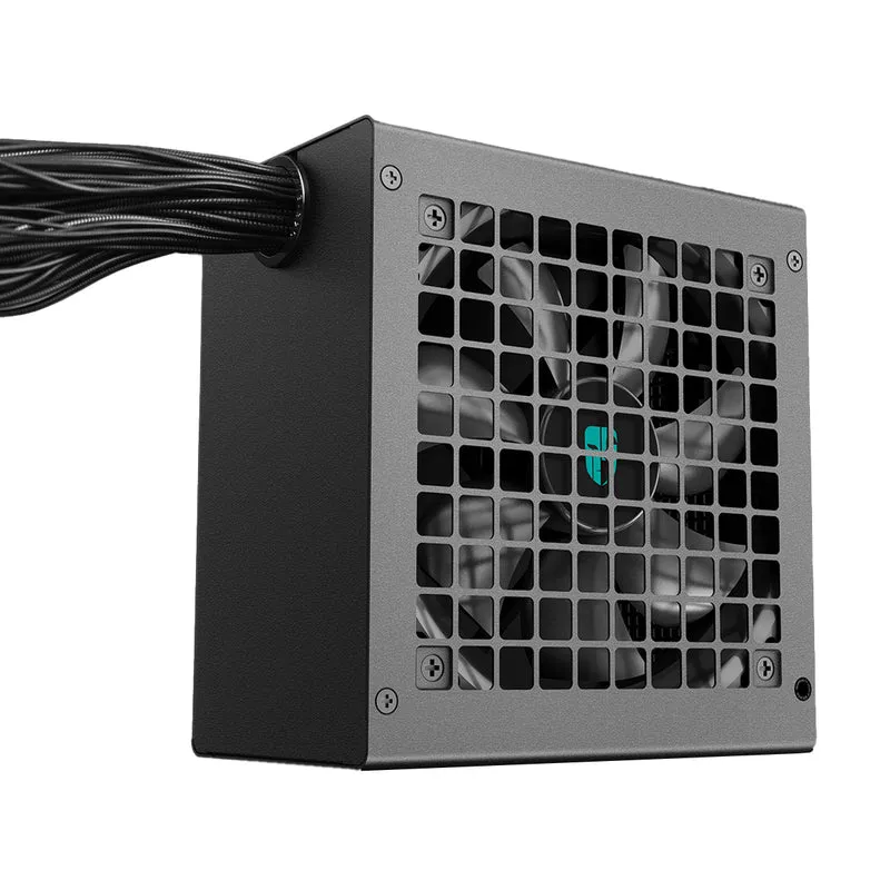 DeepCool PF600X 600W Cybenetics 80+ Bronze ATX 2.52 Sleeved Cable Power Supply (R-PF600X-HD0B-JGUS)