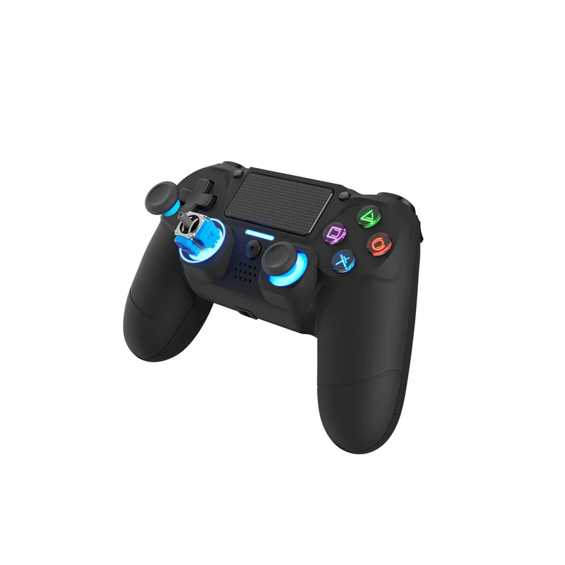 Dragonwar Dragon Shock Mizar+ Wireless Controller Compatible With PS4/PC/Mobile (Black, Grey Camo)