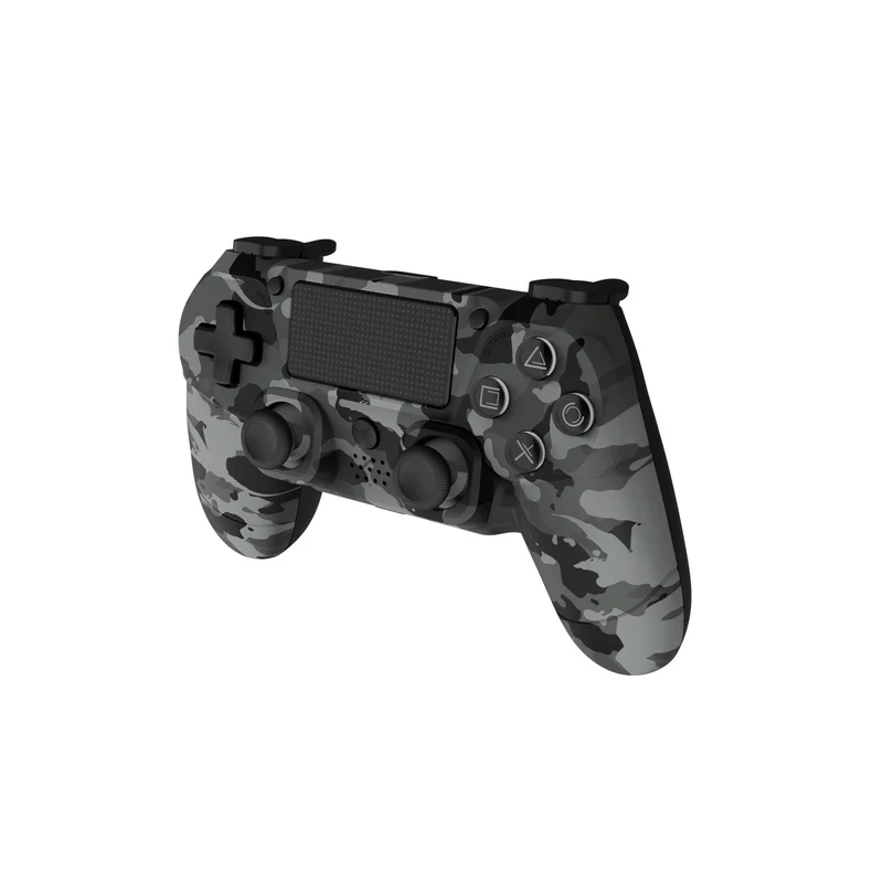 Dragonwar Dragon Shock Mizar+ Wireless Controller Compatible With PS4/PC/Mobile (Black, Grey Camo)