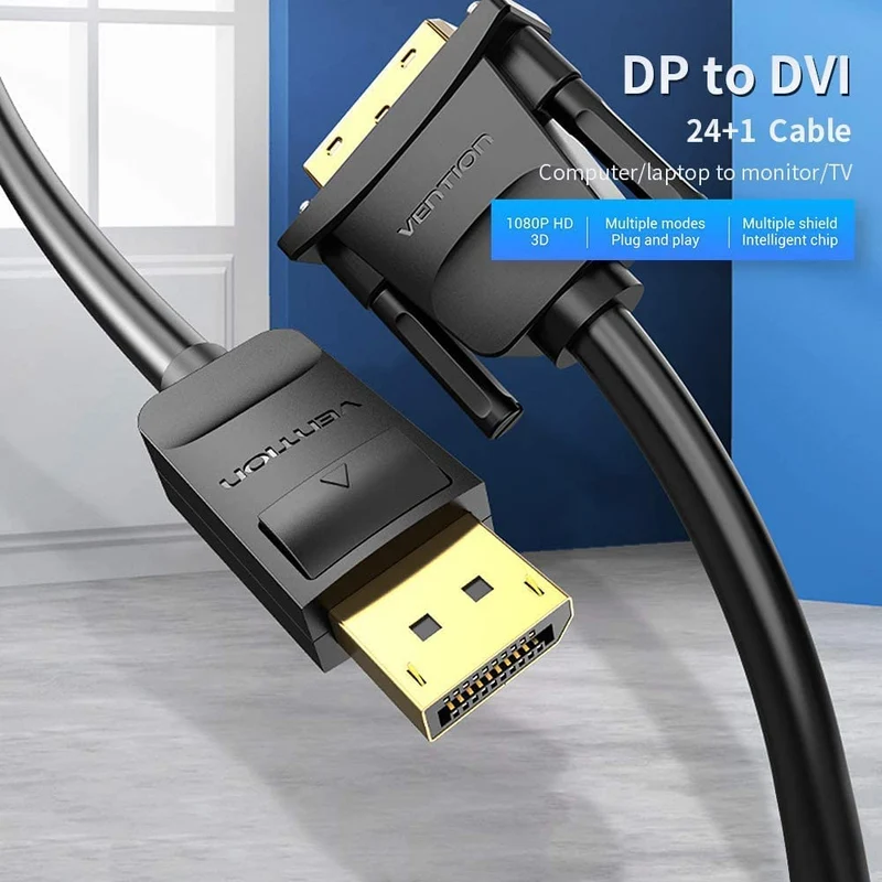Vention DisplayPort to DVI Cable - 2M (HAFBH)
