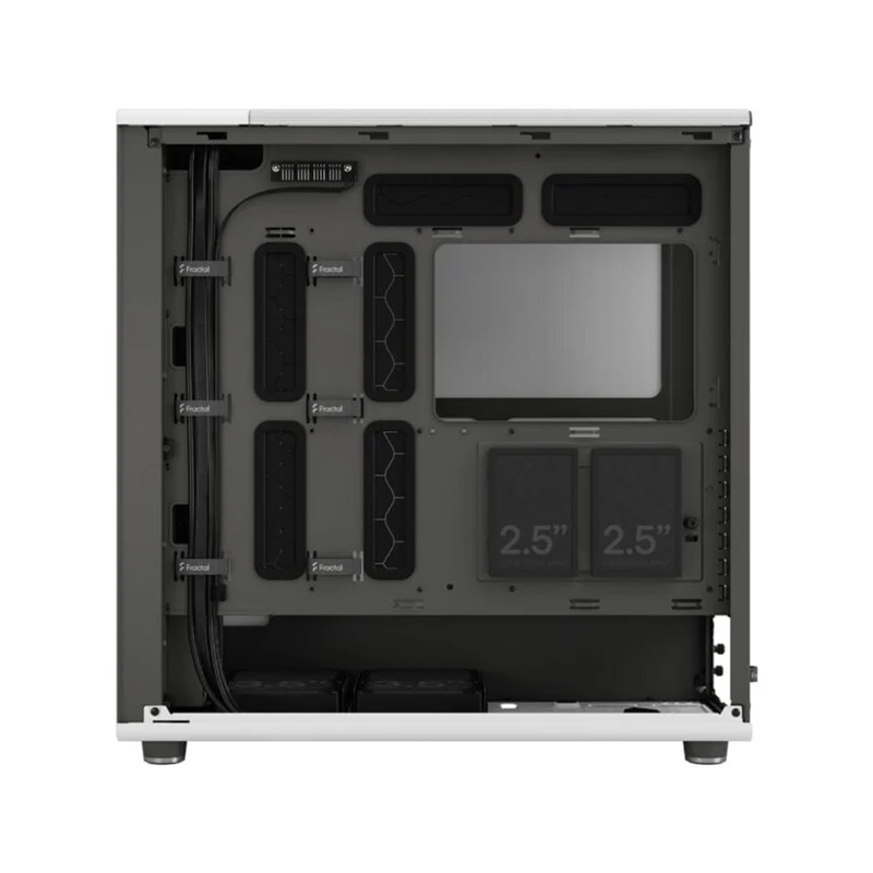 Fractal Design North XL Computer Case (Charcoal Black Mesh,Chalk White Mesh) (FD-C-NOR1X-01, FD-C-NOR1X-03)