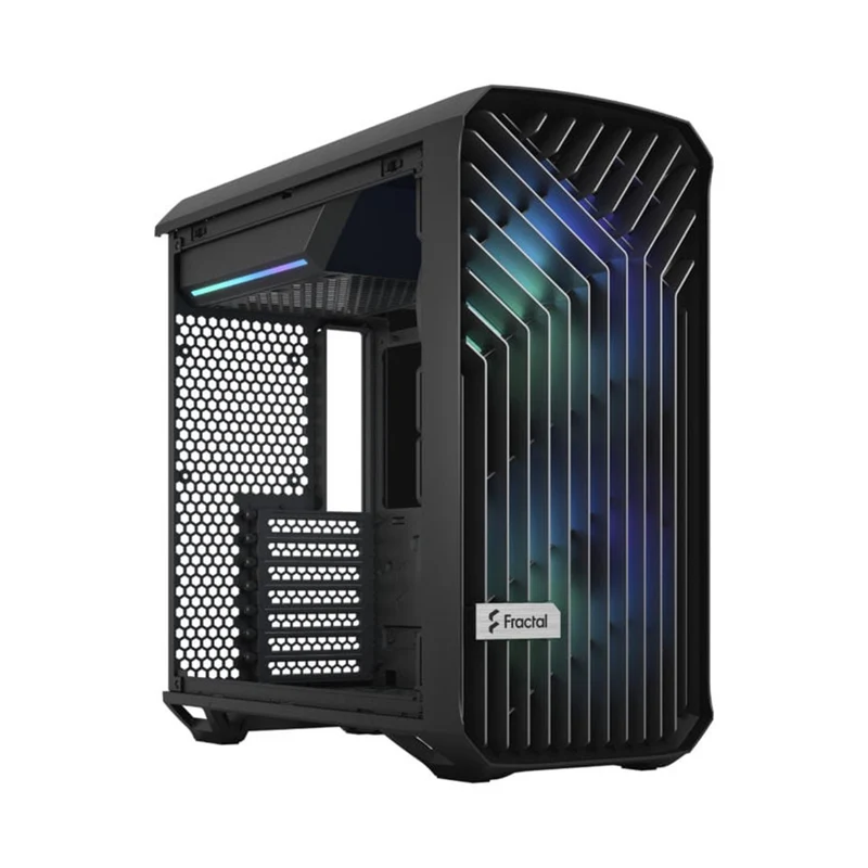 Fractal Design Torrent Compact Computer Case (RGB Black TG Light Tint, RGB White TG Clear Tint) (FD-C-TOR1C-02, FD-C-TOR1C-05)