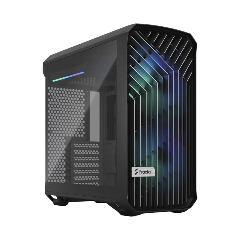 Fractal Design Torrent Compact Computer Case (RGB Black TG Light Tint, RGB White TG Clear Tint) (FD-C-TOR1C-02, FD-C-TOR1C-05)