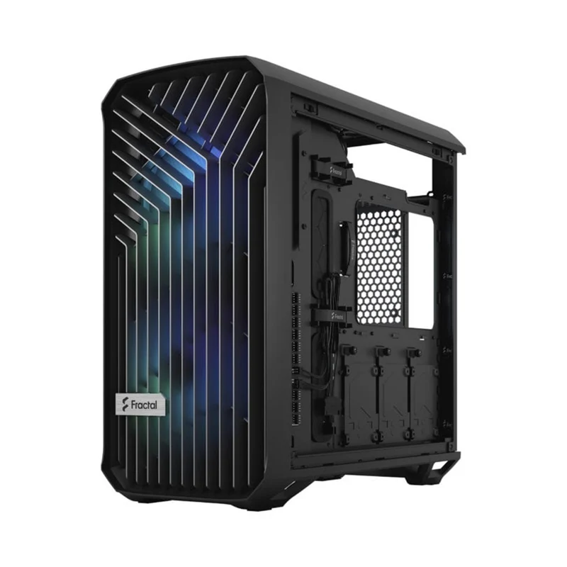 Fractal Design Torrent Compact Computer Case (RGB Black TG Light Tint, RGB White TG Clear Tint) (FD-C-TOR1C-02, FD-C-TOR1C-05)