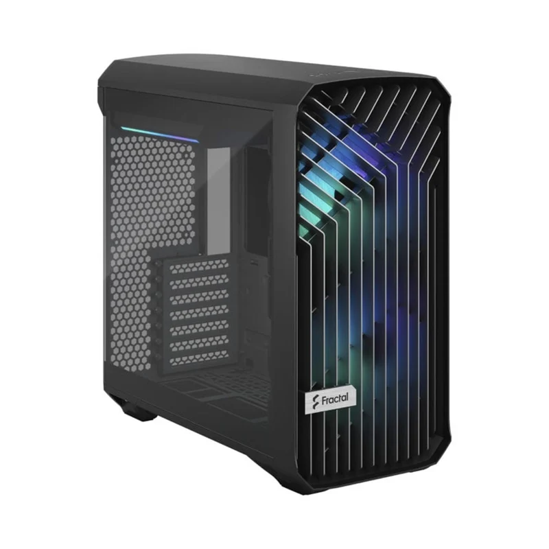 Fractal Design Torrent Compact Computer Case (RGB Black TG Light Tint, RGB White TG Clear Tint) (FD-C-TOR1C-02, FD-C-TOR1C-05)
