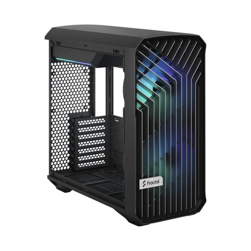 Fractal Design Torrent Compact Computer Case (RGB Black TG Light Tint, RGB White TG Clear Tint) (FD-C-TOR1C-02, FD-C-TOR1C-05)