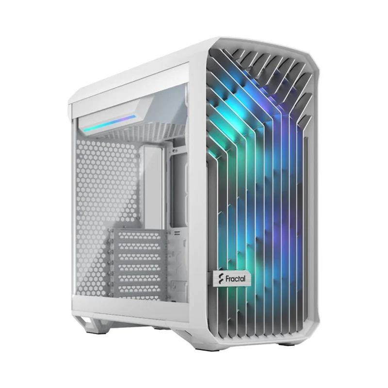 Fractal Design Torrent Compact Computer Case (RGB Black TG Light Tint, RGB White TG Clear Tint) (FD-C-TOR1C-02, FD-C-TOR1C-05)