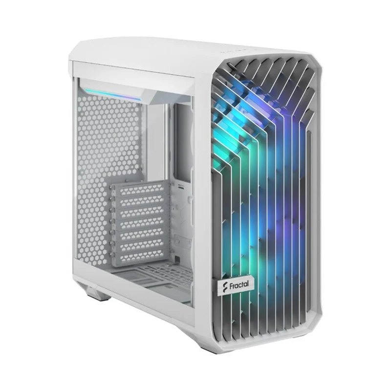 Fractal Design Torrent Compact Computer Case (RGB Black TG Light Tint, RGB White TG Clear Tint) (FD-C-TOR1C-02, FD-C-TOR1C-05)