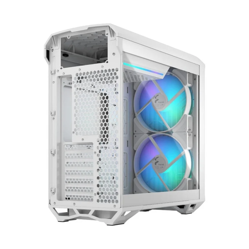 Fractal Design Torrent Compact Computer Case (RGB Black TG Light Tint, RGB White TG Clear Tint) (FD-C-TOR1C-02, FD-C-TOR1C-05)