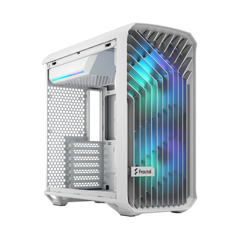 Fractal Design Torrent Compact Computer Case (RGB Black TG Light Tint, RGB White TG Clear Tint) (FD-C-TOR1C-02, FD-C-TOR1C-05)