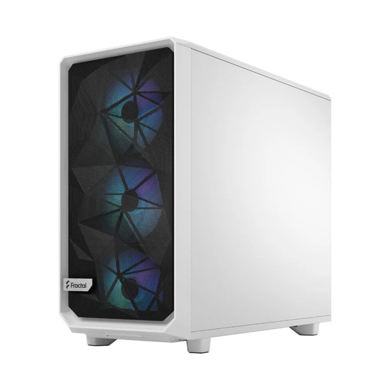 Fractal Design Meshify 2 Computer Case (RGB Black TG Light Tint, RGB White TG Clear Tint) (FD-C-MES2A-06, FD-C-MES2A-08)