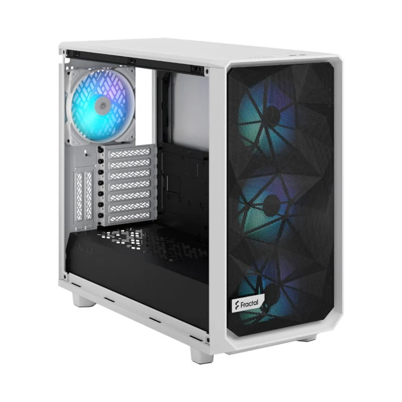 Fractal Design Meshify 2 Computer Case (RGB Black TG Light Tint, RGB White TG Clear Tint) (FD-C-MES2A-06, FD-C-MES2A-08)