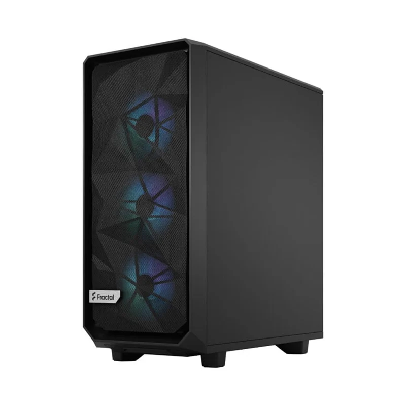 Fractal Design Meshify 2 Compact Computer Case (RGB Black TG Light Tint, RGB White TG Clear Tint) (FD-C-MES2C-06, FD-C-MES2C-08)